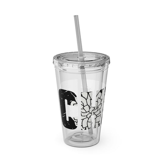 Cheer 16 oz Sunsplash Tumbler with Straw