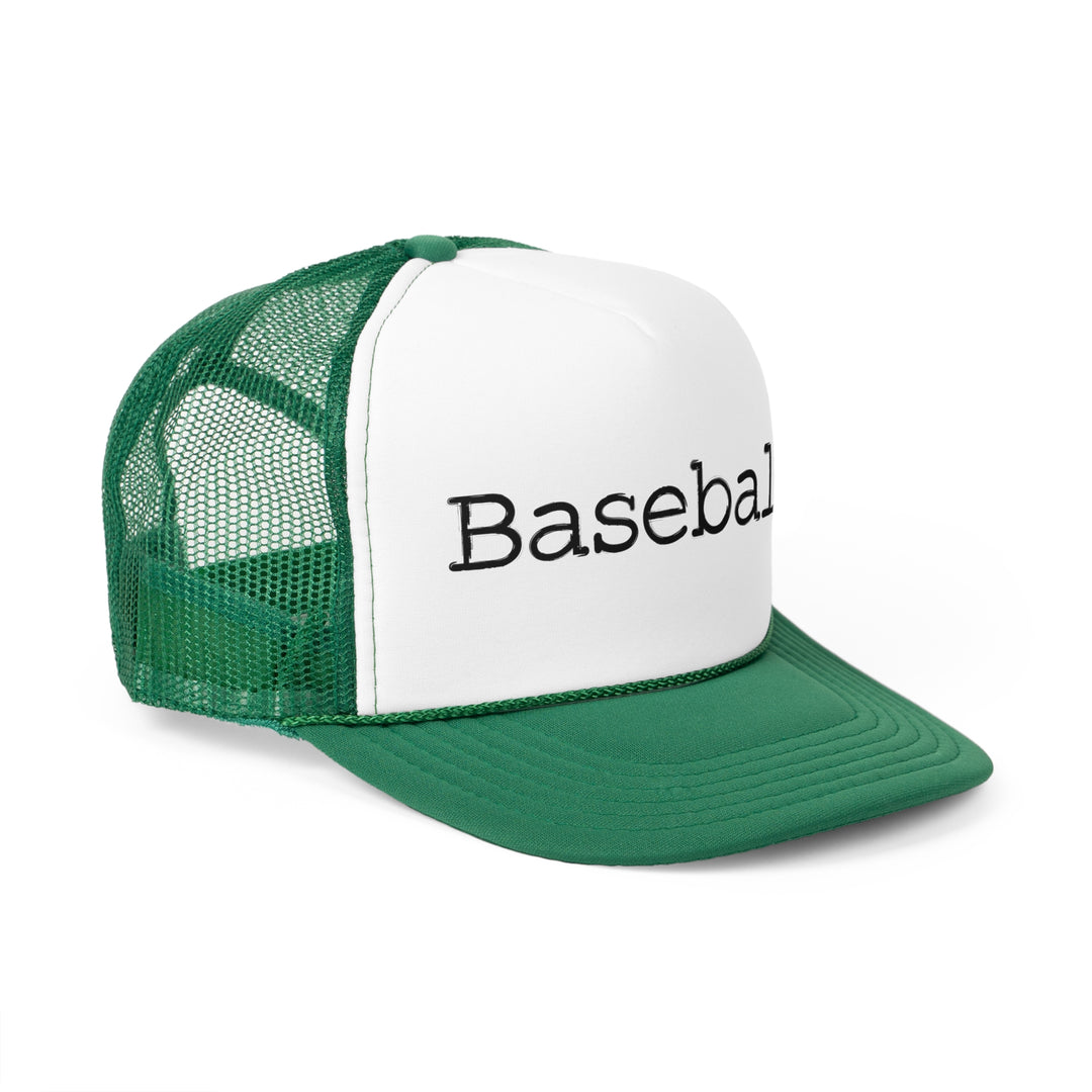 Typewriter Design Baseball Trucker Hat