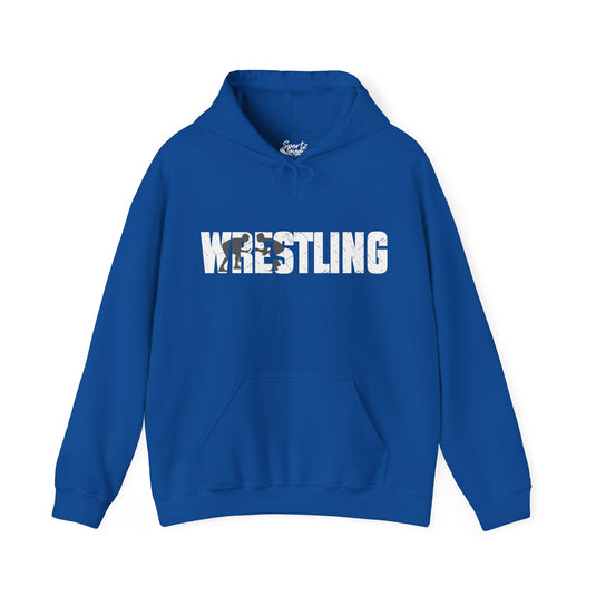 Wrestling Adult Unisex Basic Hooded Sweatshirt