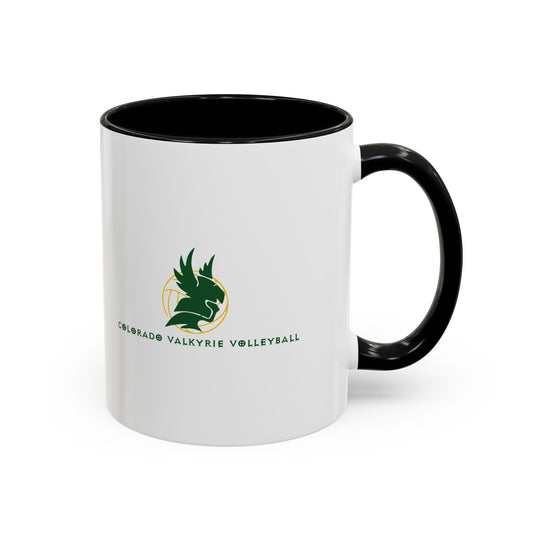 Colorado Valkyrie Volleyball Club Accent Coffee Mug