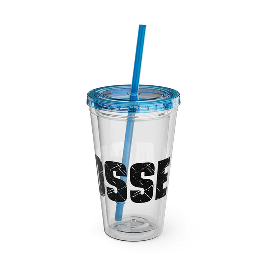 Lacrosse 16 oz Sunsplash Tumbler with Straw