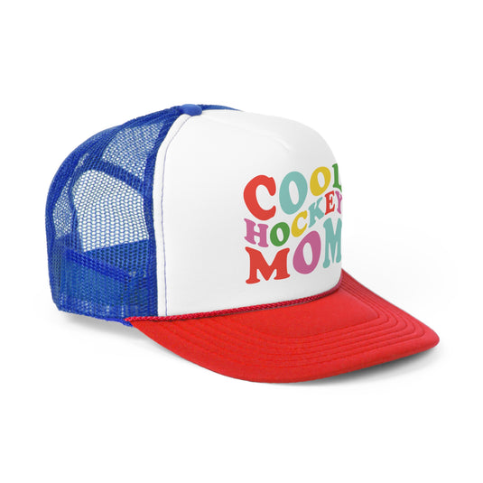 Cool Hockey Mom Trucker Hat