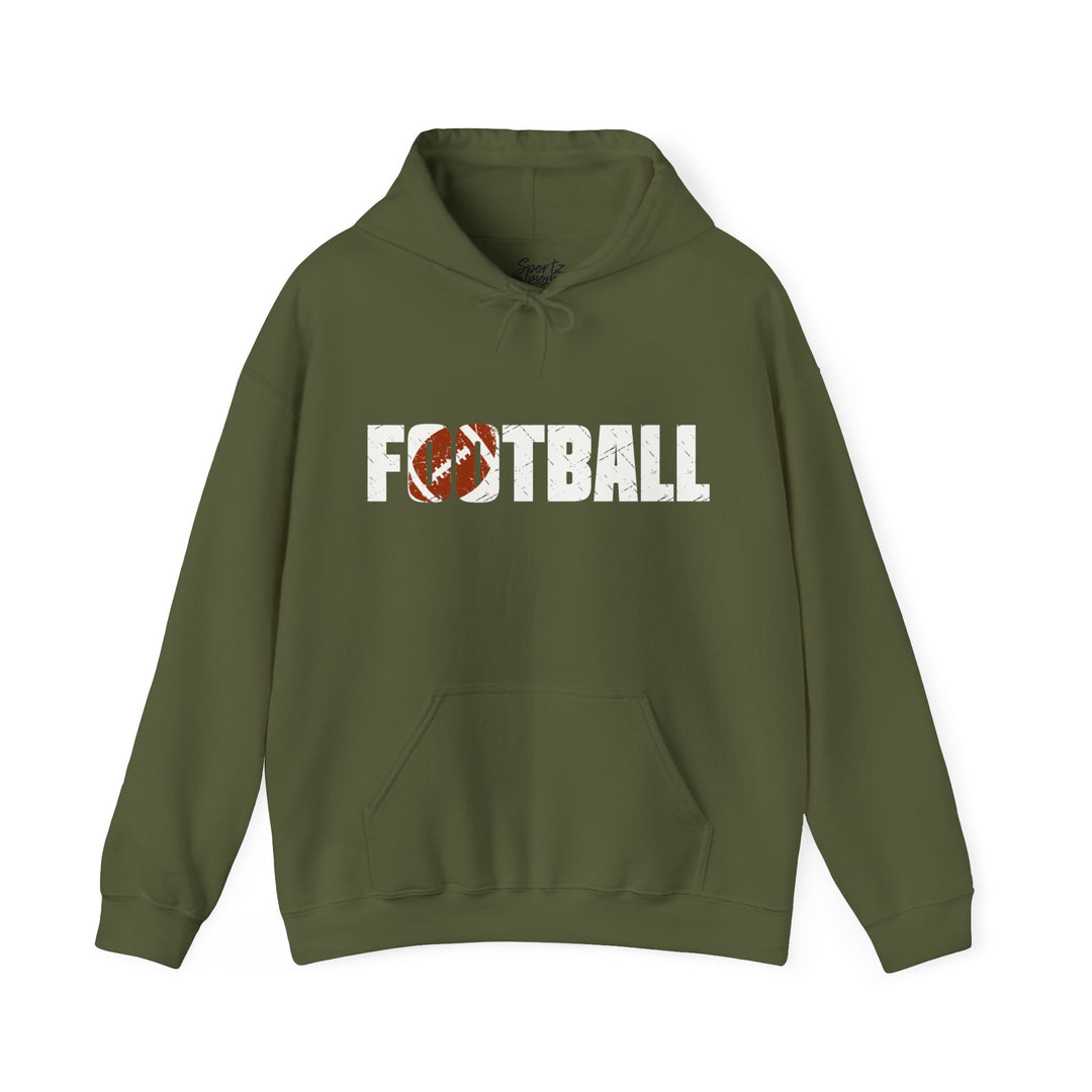 Football Adult Unisex Hooded Sweatshirt