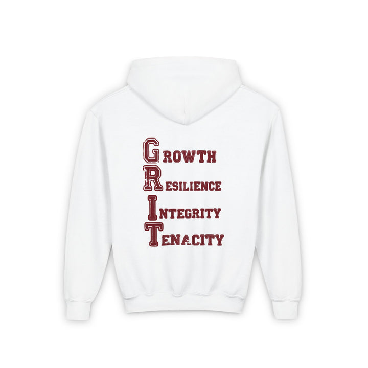Southern Grit Unisex Youth Hooded Sweatshirt w/Both Logos