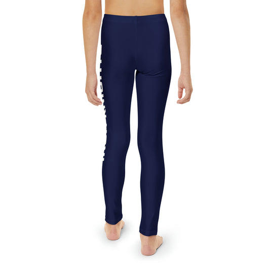 Iron Knights Youth Full-Length Leggings - Dark Navy