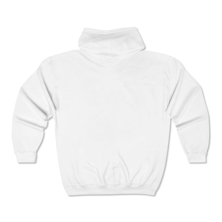 Unisex Adult Full Zip Hooded Sweatshirt - Embroidery - Color Options 1