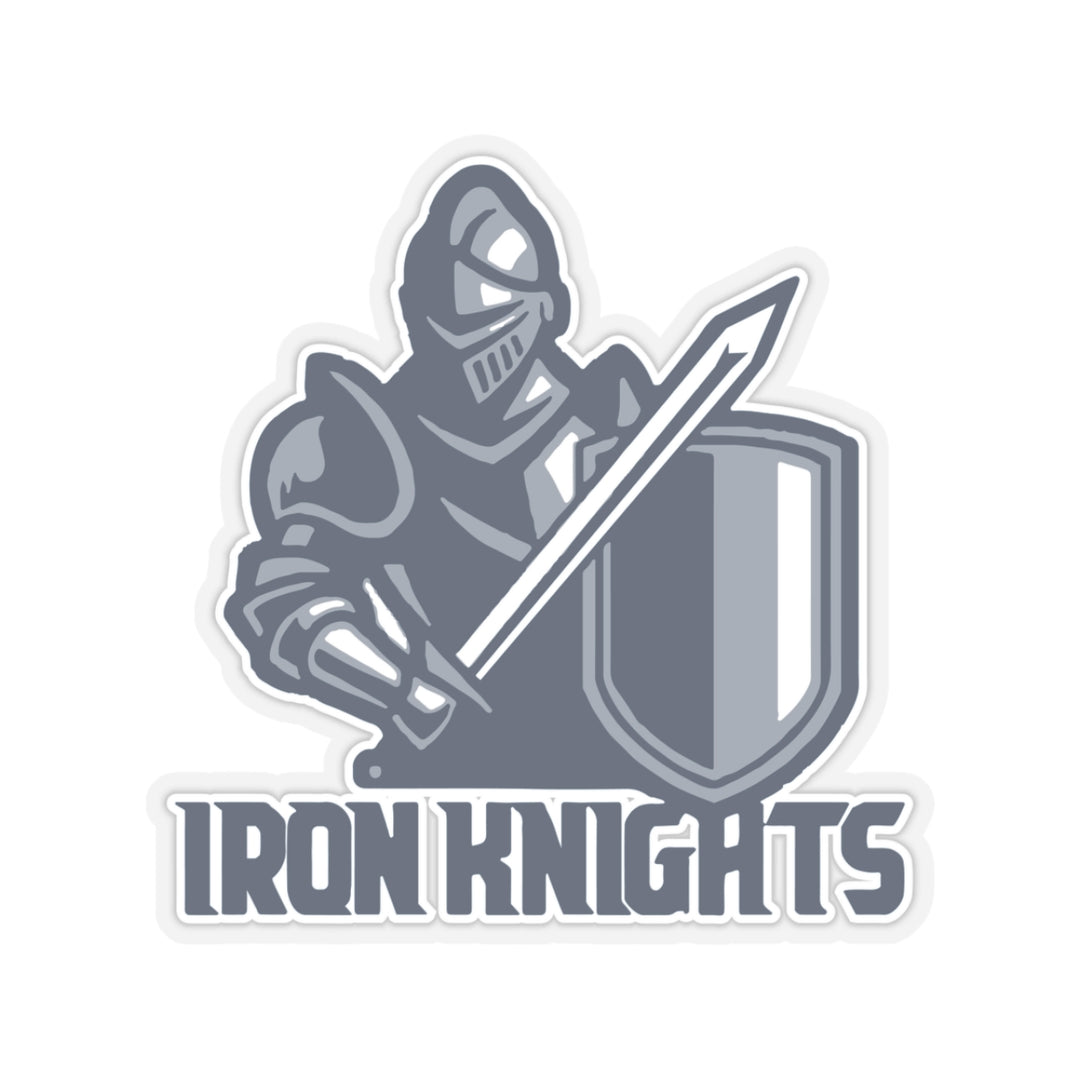 Iron Knights Kiss-Cut Sticker w/Knight Design