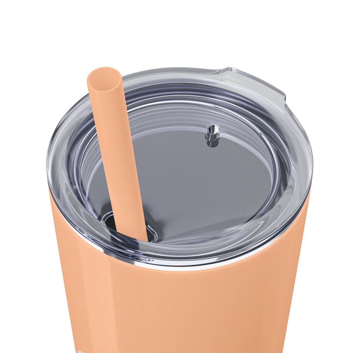 Skinny Tumbler with Straw 20oz