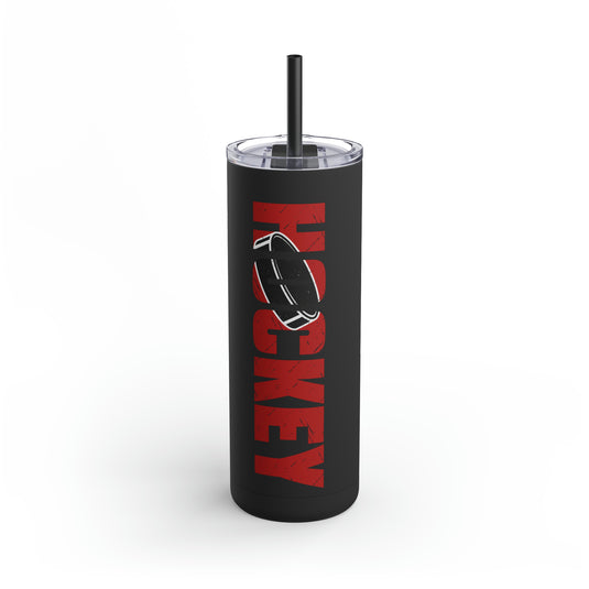 Hockey 20oz Skinny Matte Tumbler