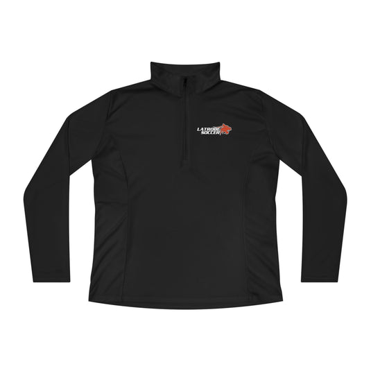 Latrobe Boys Soccer Women's Long Sleeve Quarter-Zip Pullover