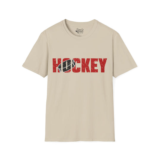 Hockey Adult Unisex Basic T-Shirt