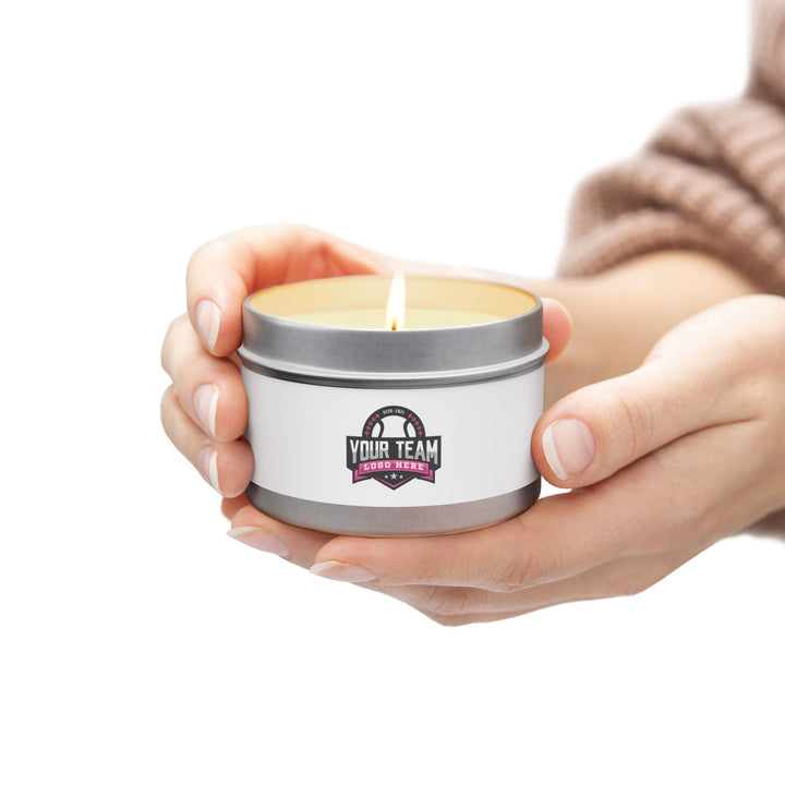 4 oz or 8 oz Tin Candles - 5 Scents & 3 Tin Colors to choose from