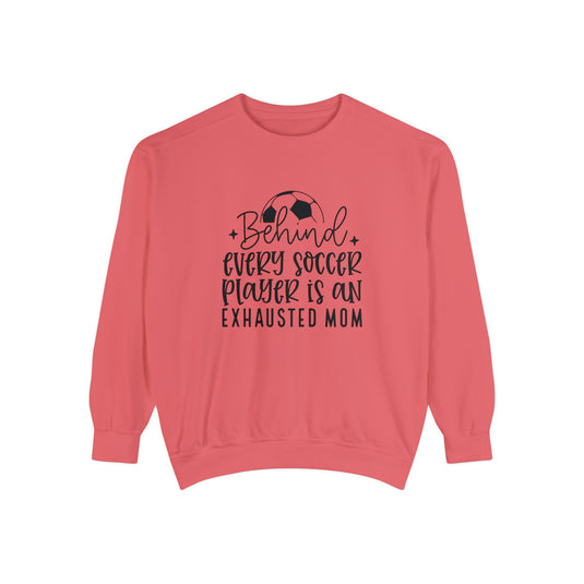 Behind Every Soccer Player Adult Unisex Premium Crewneck Sweatshirt