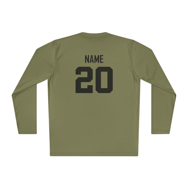 Unisex Adult Long Sleeve Competitor Moisture Wicking Shirt Color Options 2