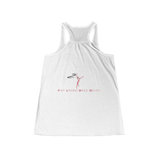 First Landing Dance Center Women's Flowy Racerback Tank - NON DANCERS ONLY