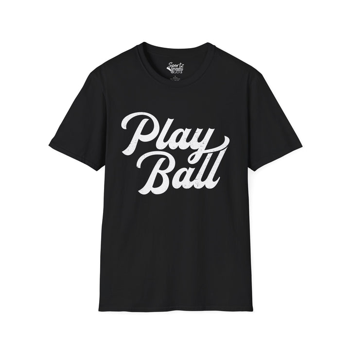 Play Ball Adult Unisex Baseball T-Shirt