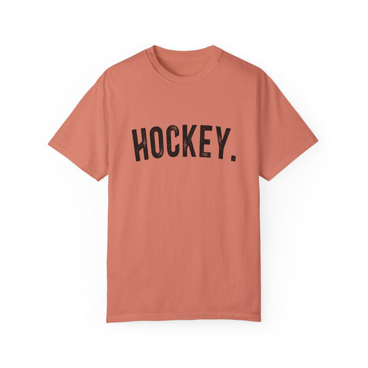 Rustic Design Hockey Adult Unisex Premium T-shirt