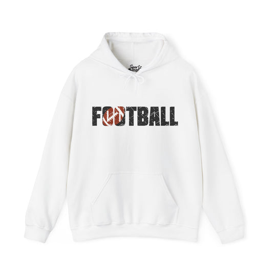 Football Adult Unisex Basic Hooded Sweatshirt