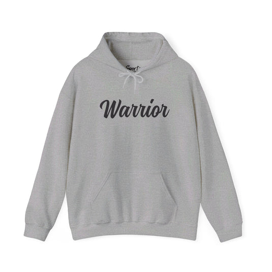 Warrior Adult Unisex Basic Hooded Sweatshirt