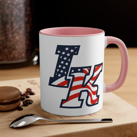 Iron Knights 11 oz Accent Mug - Flag Design