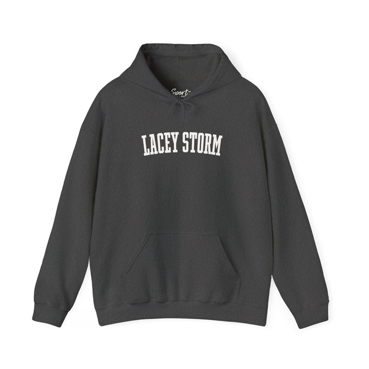 Lacey Storm Unisex Adult Hooded Sweatshirt - Plain Text Design