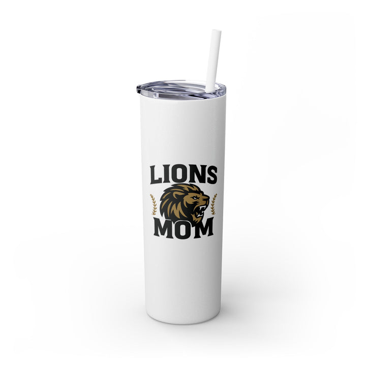 FEBA Lions Baseball Skinny Tumbler with Straw 20oz