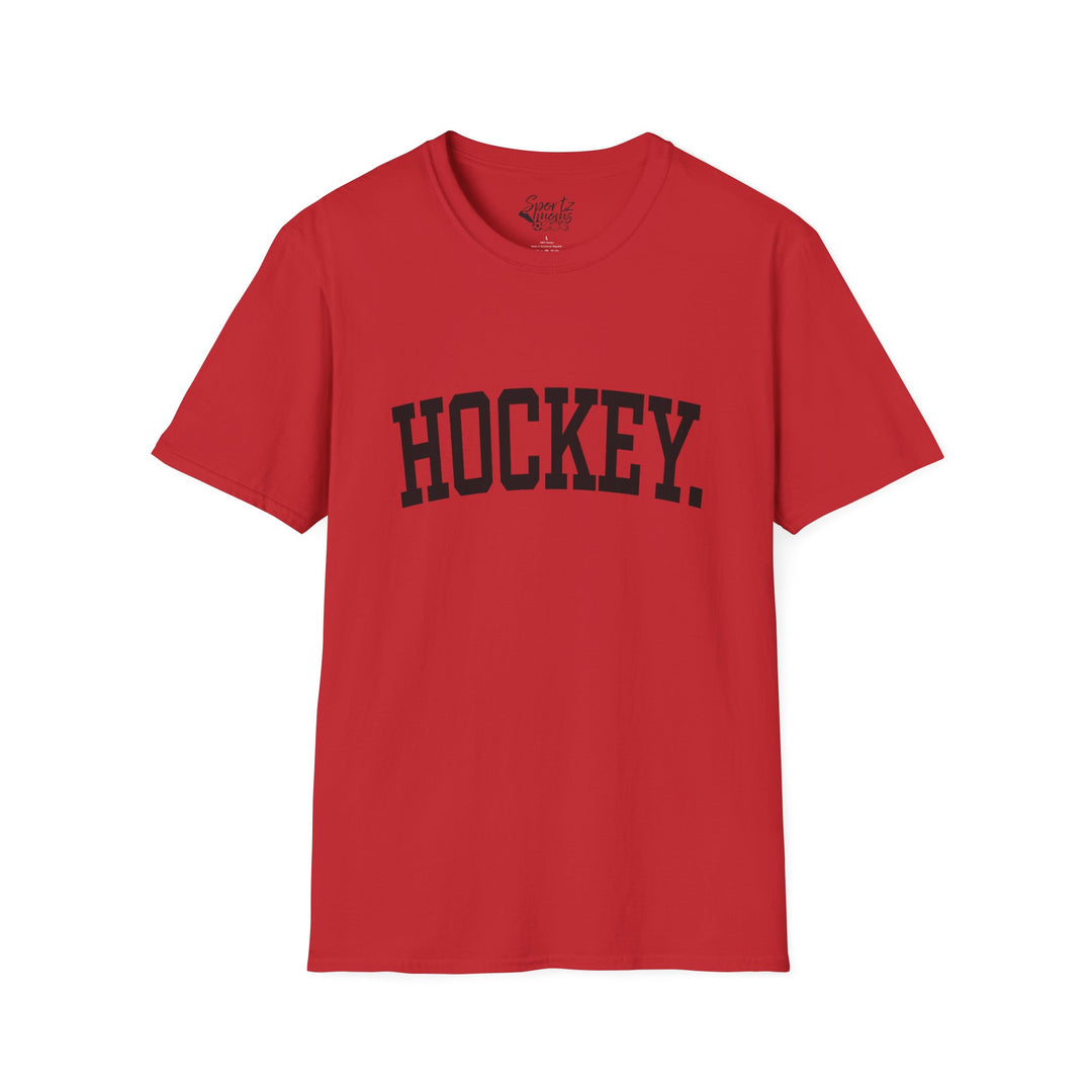 Tall Design Hockey Adult Unisex T-Shirt