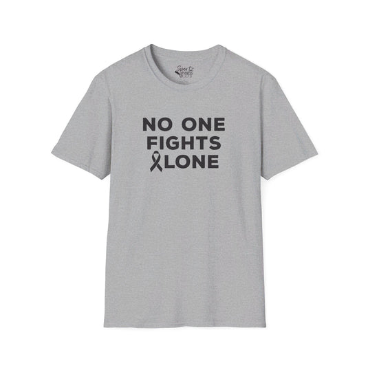 No One Fights Alone Adult Unisex Basic T-Shirt