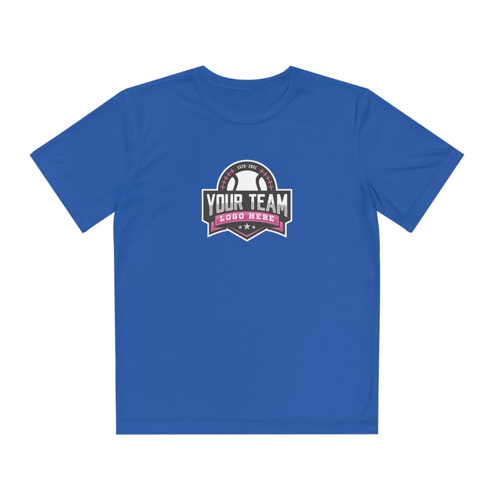 Unisex Youth Short Sleeve Competitor Moisture Wicking T-Shirt Color Options 1