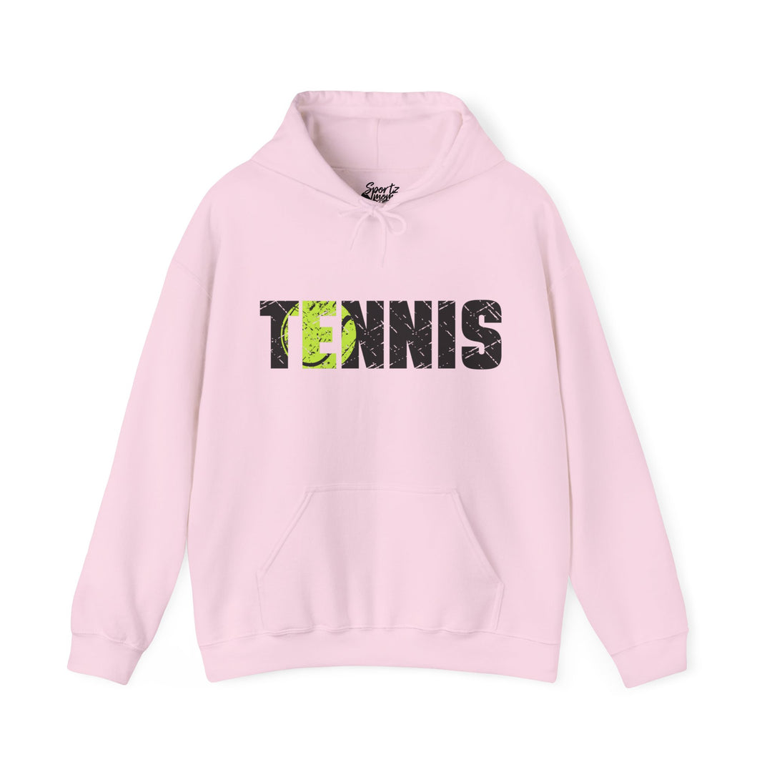 Tennis Adult Unisex Hooded Sweatshirt