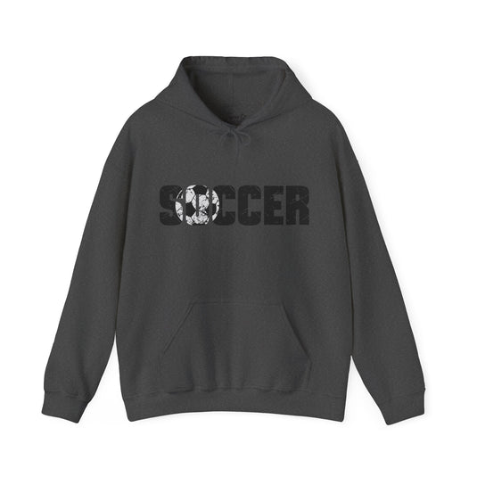 Soccer Adult Unisex Basic Hooded Sweatshirt