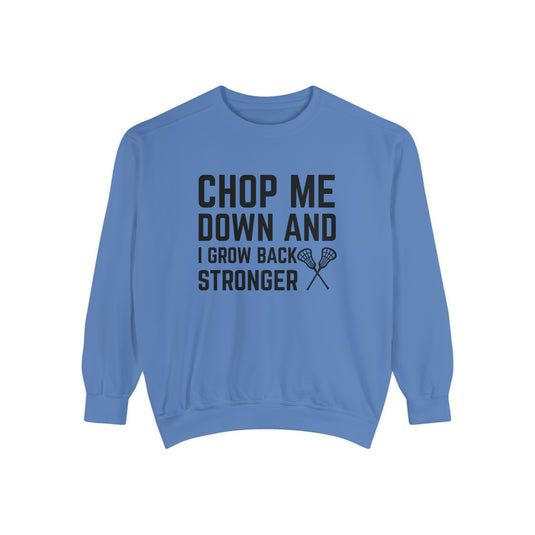 Chop Me Down Lacrosse Adult Unisex Premium Crewneck Sweatshirt