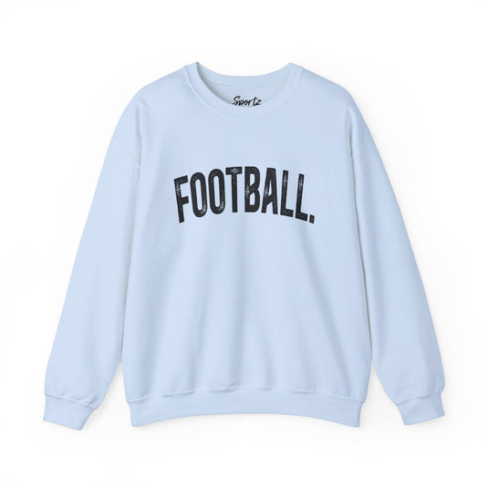 Rustic Design Football Adult Unisex Basic Crewneck Sweatshirt