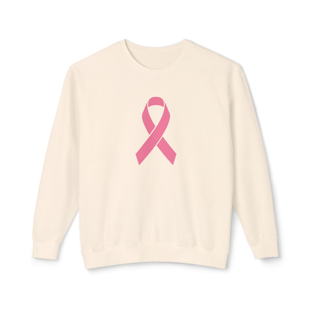 Cancer Ribbon Adult Unisex Premium Crewneck Sweatshirt