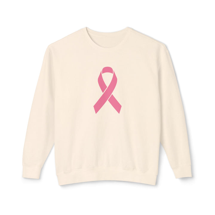Cancer Ribbon Adult Unisex Premium Crewneck Sweatshirt