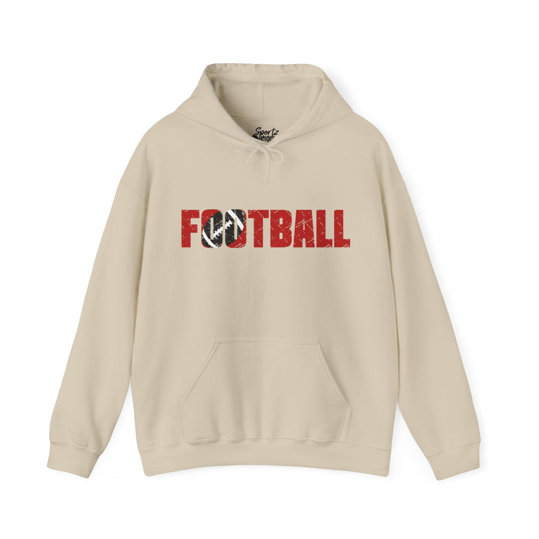 Football Adult Unisex Hooded Sweatshirt