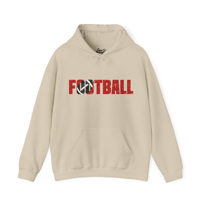 Football Adult Unisex Hooded Sweatshirt