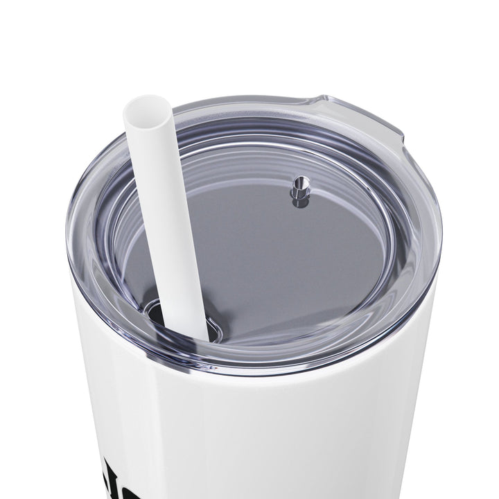 FEBA Lions Baseball Skinny Tumbler with Straw 20oz