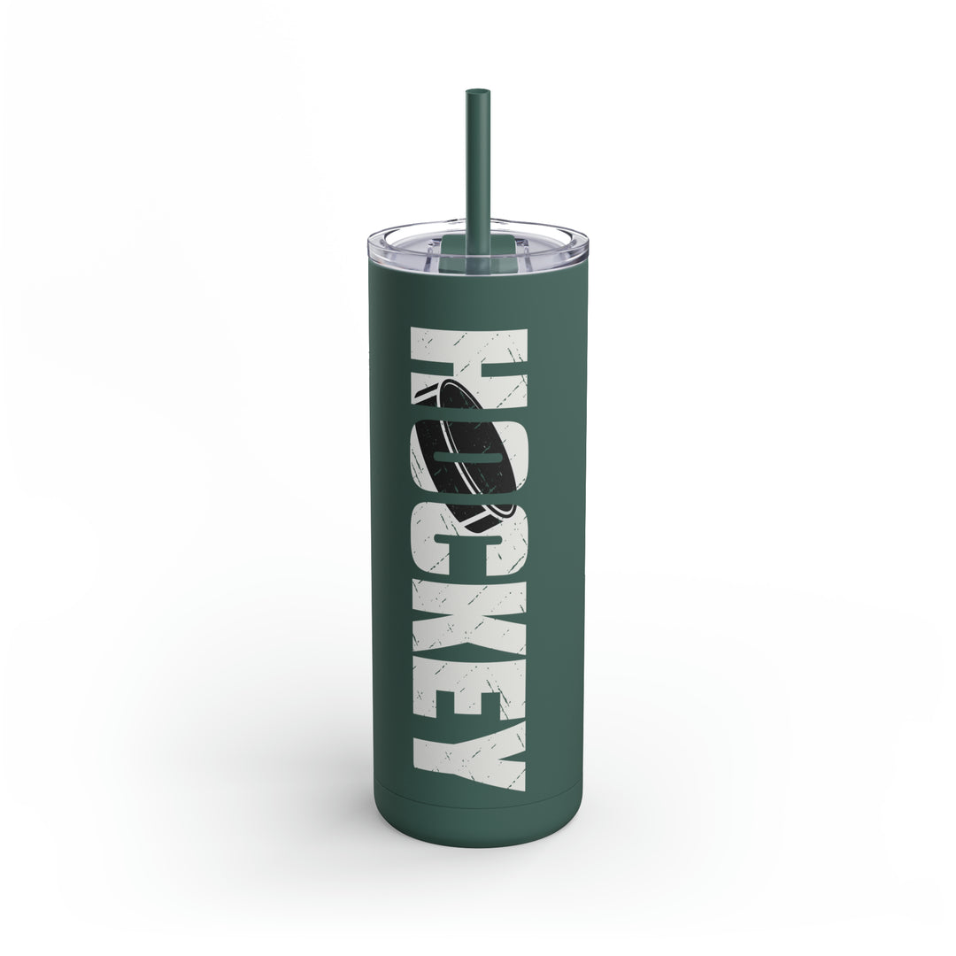 Hockey 20oz Skinny Matte Tumbler