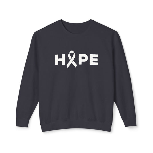 Hope Ribbon Adult Unisex Premium Crewneck Sweatshirt