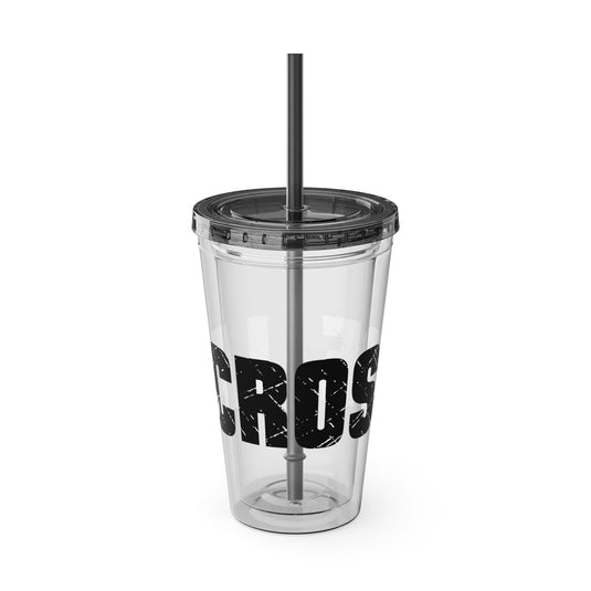 Lacrosse 16 oz Sunsplash Tumbler with Straw