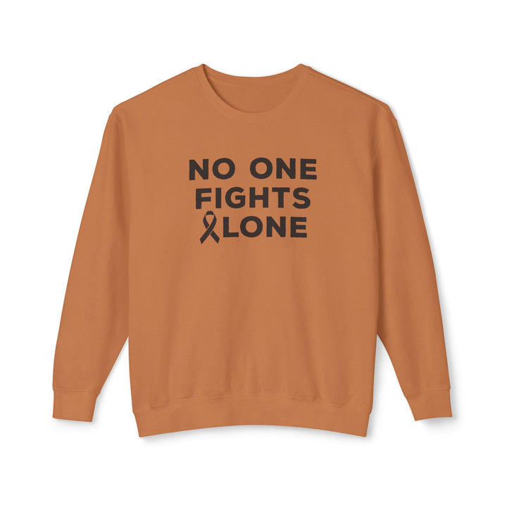 No One Fights Alone Adult Unisex Premium Crewneck Sweatshirt