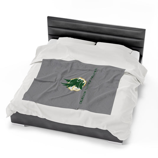 Colorado Valkyrie Volleyball Club Velveteen Plush Blanket