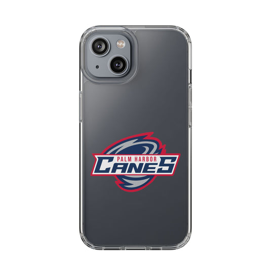 Palm Harbor Lady Canes Clear Phone Case