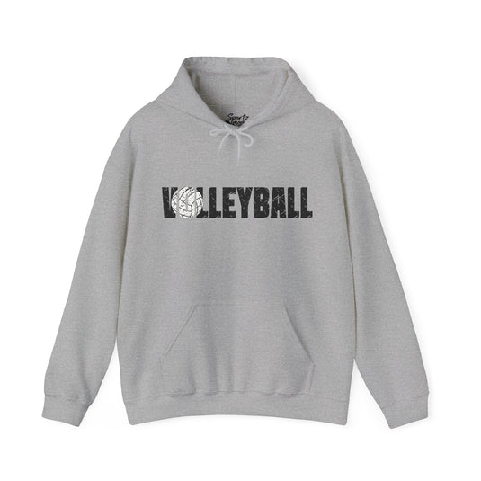 Volleyball Adult Unisex Basic Hooded Sweatshirt