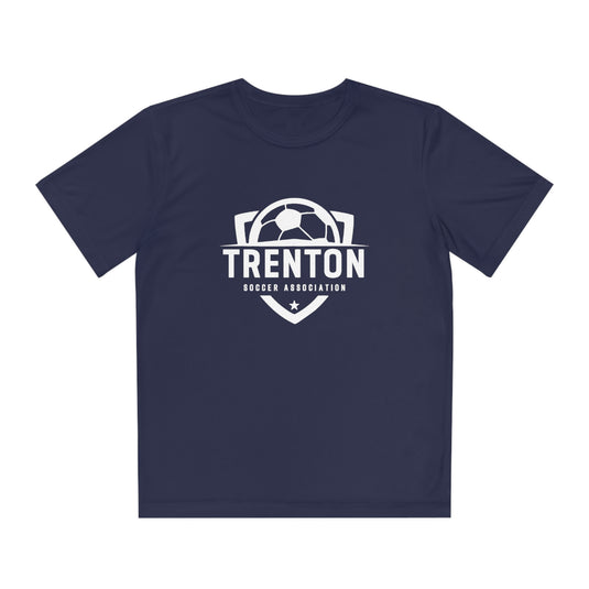 Trenton Soccer Association Unisex Youth Short Sleeve Competitor Moisture Wicking T-Shirt