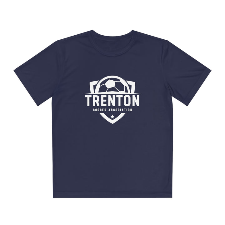 Trenton Soccer Association Unisex Youth Short Sleeve Competitor Moisture Wicking T-Shirt