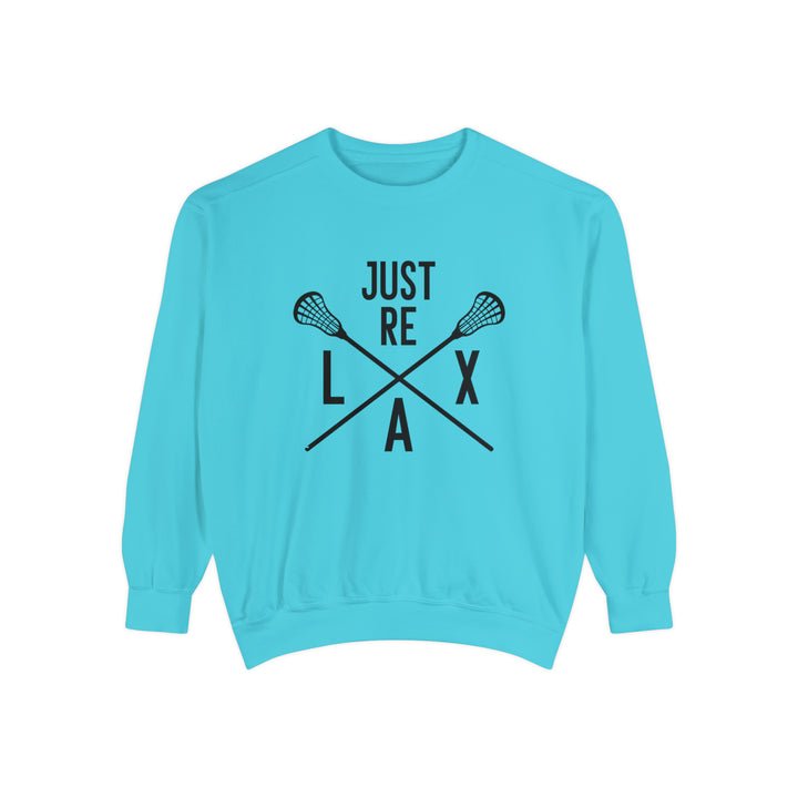Just Re LAX Lacrosse Adult Unisex Premium Crewneck Sweatshirt