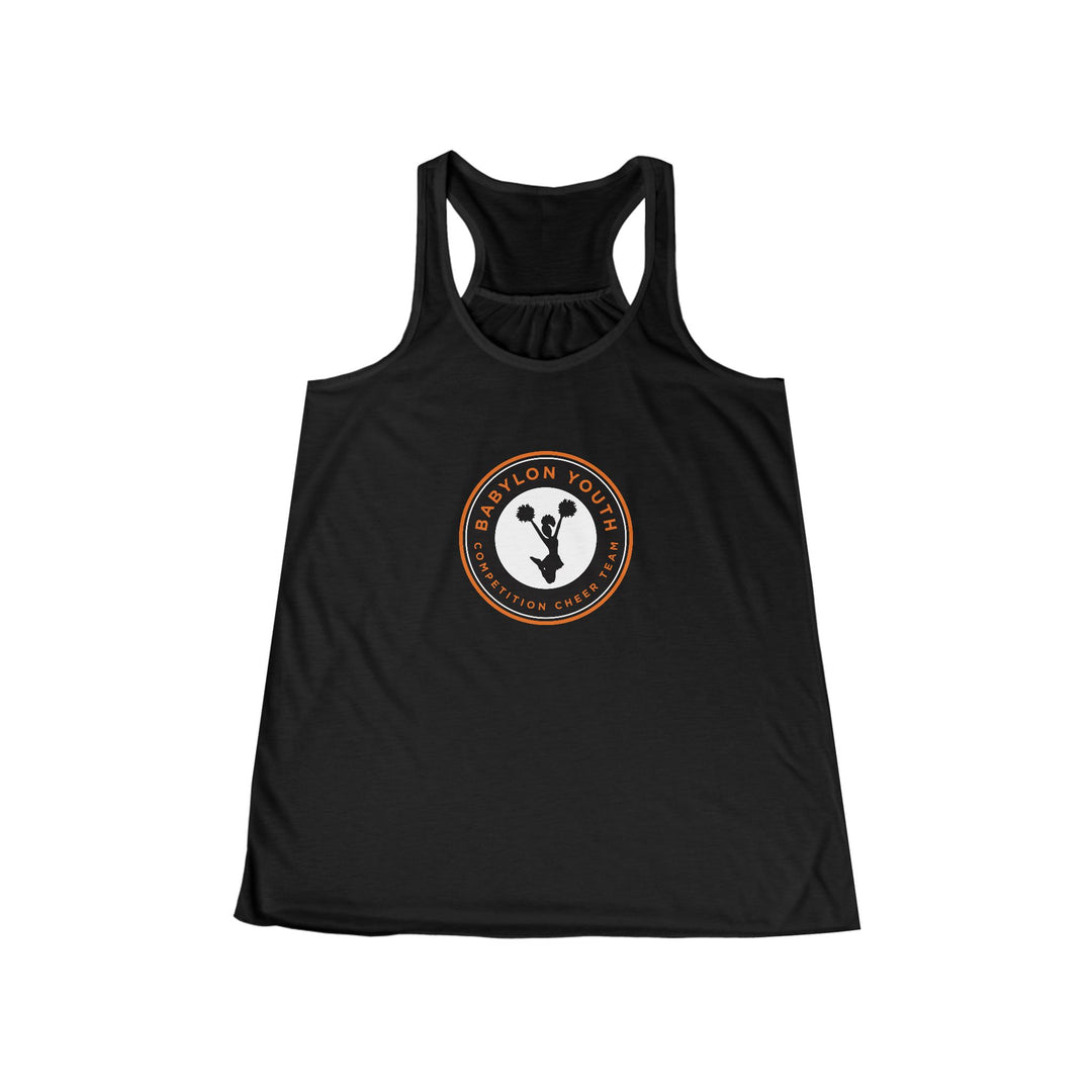 Babylon Youth Competition Cheerleading Women's Flowy Racerback Tank