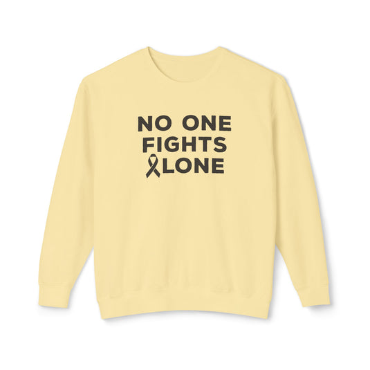 No One Fights Alone Adult Unisex Premium Crewneck Sweatshirt